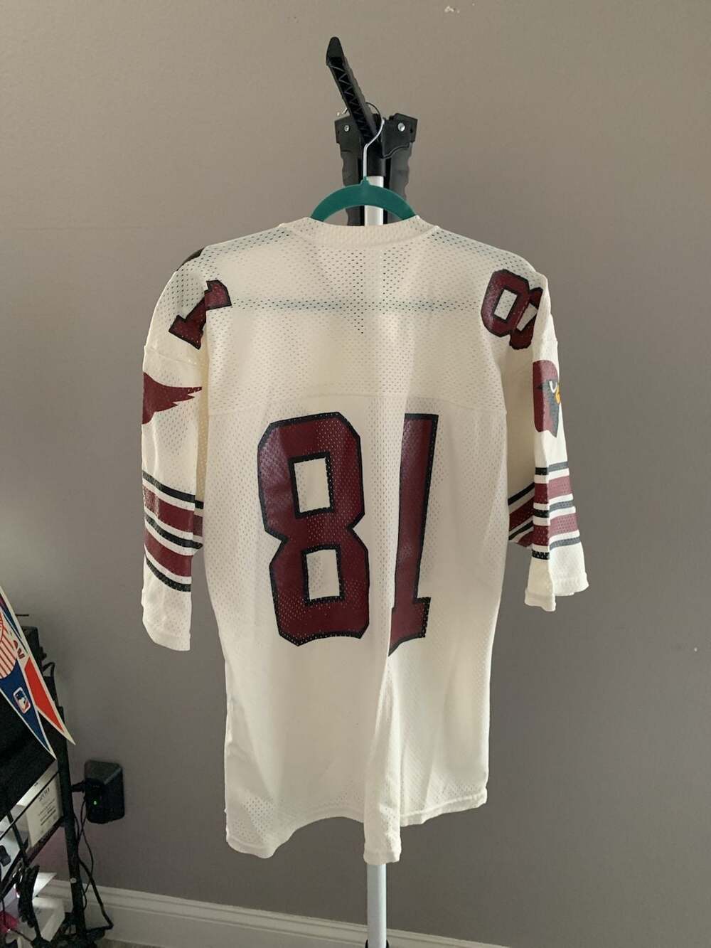 Vintage St. Louis Cardinals #81 Football Jersey Sand-Knit - Picture 5 of 8
